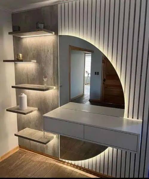 عمل جديد لـ الديكورات الداخليه والخارجيه 